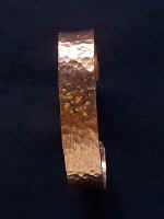 1/2" copper bracelet