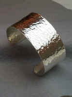 1-1/4" Silver Bracelet